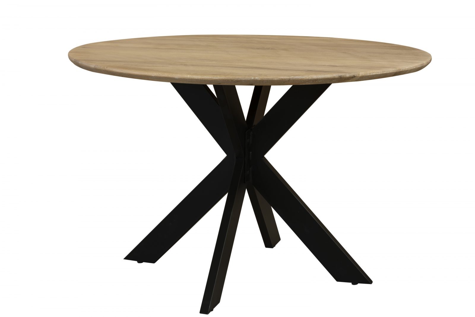 Fresno 12m Solid Oak Round Table Lane Brothers Homestore