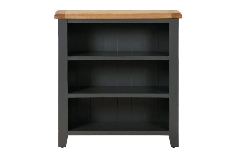 Capri Dark Low Bookcase