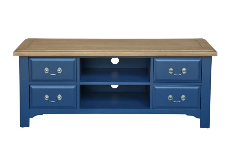 Marine Bleu Wide TV Chest