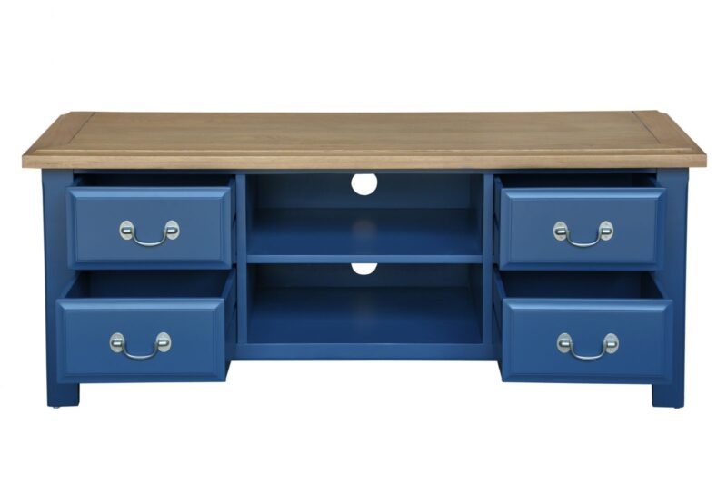 Marine Bleu Wide TV Chest - Image 2