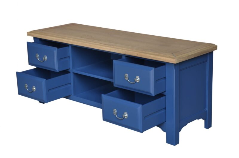 Marine Bleu Wide TV Chest - Image 3