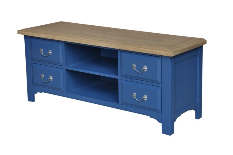 Marine Bleu Wide TV Chest - Image 4
