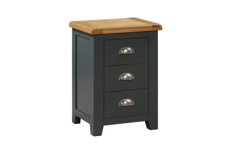 Capri Dark Bedside Locker - Image 2