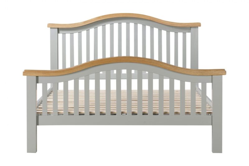Capri Light Curved Bed Frame