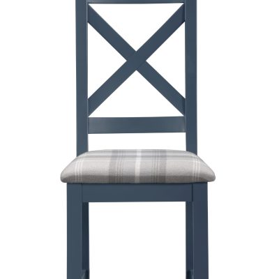 Capri Dark X Back Dining Chair - Image 5