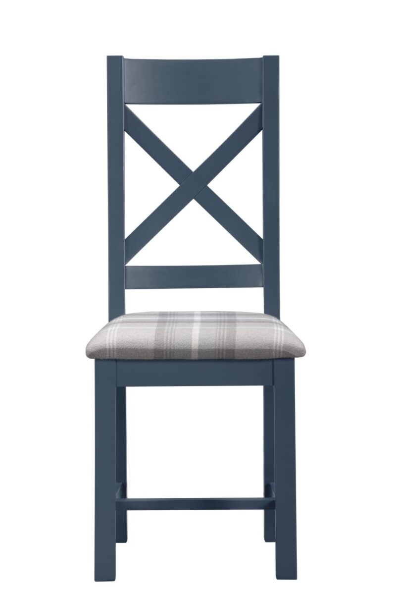Capri Dark X Back Dining Chair - Image 5
