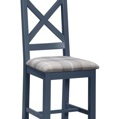 Capri Dark X Back Dining Chair