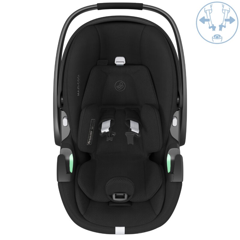 Maxi Cosi Pebble 360 Pro V2 + FamilyFix 360 Pro Base - Twillic Black - Image 3