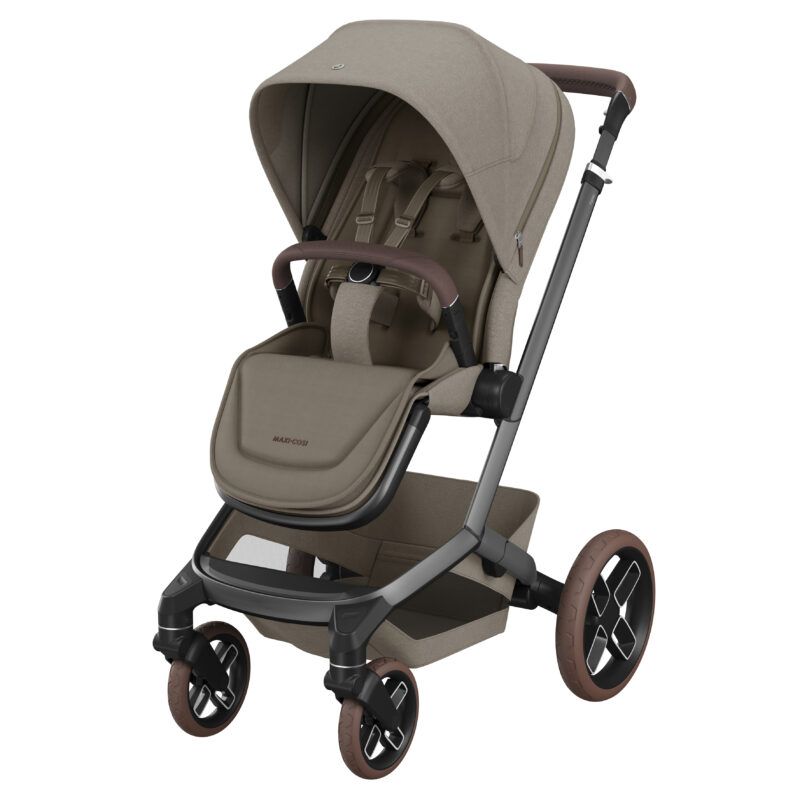 Fame 9 Piece Complete Travel System with Pebble PRO2 Car Seat & Base - Twillic Truffle - Image 5