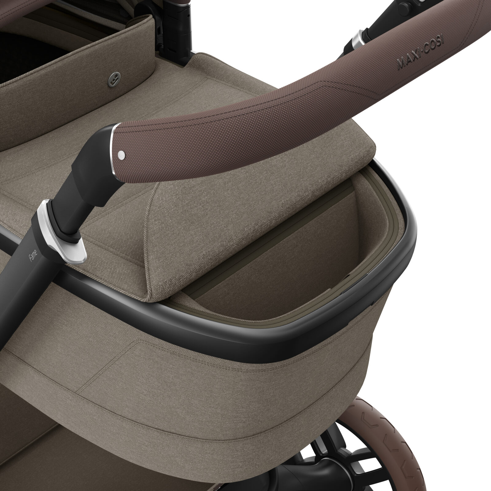 Fame 9 Piece Complete Travel System with Pebble PRO2 Car Seat & Base - Twillic Truffle - Image 3