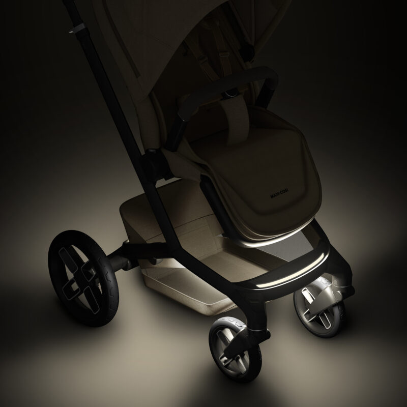 Fame 9 Piece Complete Travel System with Pebble PRO2 Car Seat & Base - Twillic Truffle - Image 8