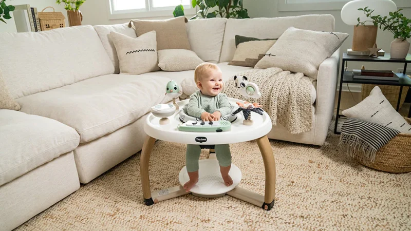 Tiny Love | Black & White Decor 5-in1 Here I Grow Stationary Activity Center - Image 16