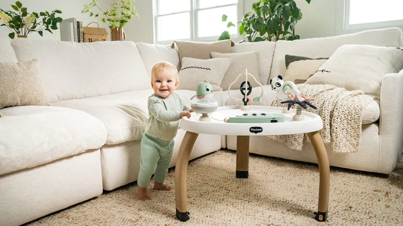 Tiny Love | Black & White Decor 5-in1 Here I Grow Stationary Activity Center - Image 15