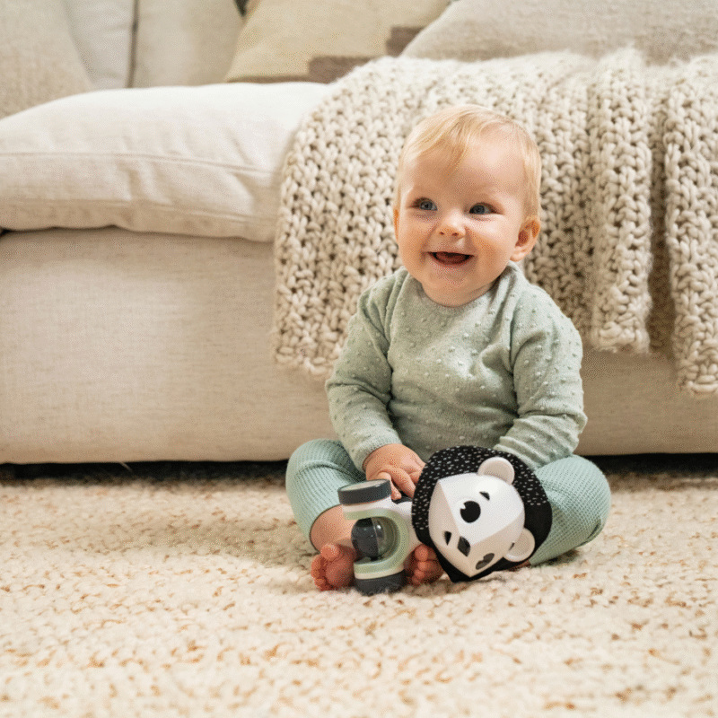 Tiny Love | Black & White Décor Rolling Toy - Image 5