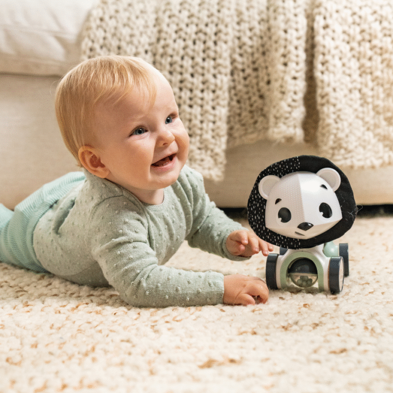 Tiny Love | Black & White Décor Rolling Toy - Image 2