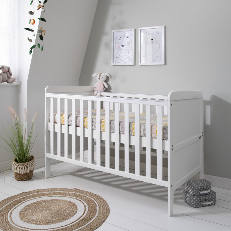 Tutti Bambini | Rio Cot Bed with Cot Top Changer & Mattress